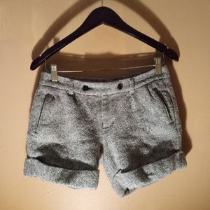 GAP Size 1 Wool Cuffed Shorts